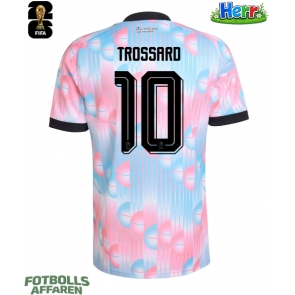Belgien Leandro Trossard #10 Bortatröja VM 2026 Kortärmad